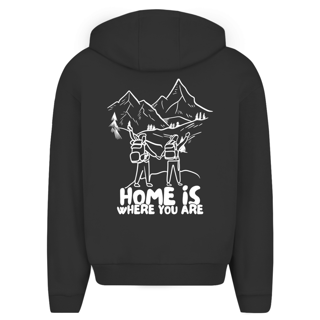 Home is where you are Zip Hoodie